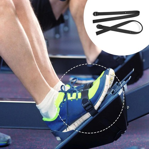 Rowing machine feet straps - 2x,