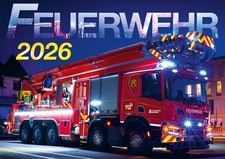 Fire Engines Fire Trucks  2026 A3 Calendar  Premium Quality  RARE EDITION
