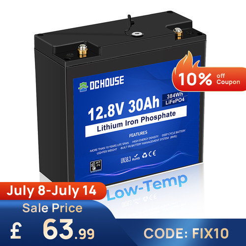 12v 30ah lifepo4 - 30ah,
