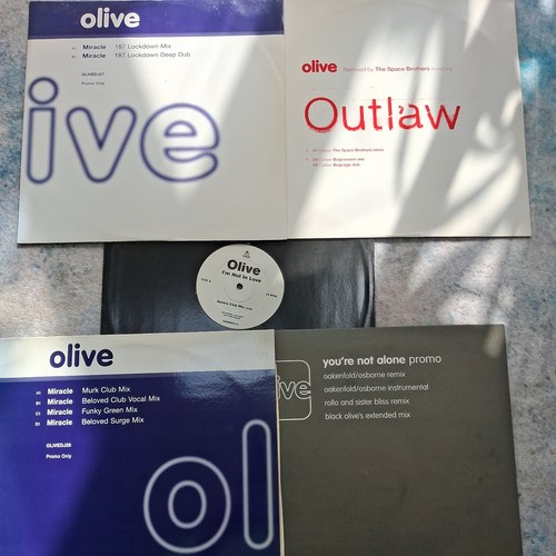 Olive 7x12 vinyl - 7x12", promo