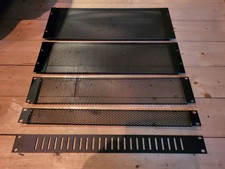 Rack Mount Data Cabinet / Flight Case Mesh  / Vented Blanking Plates 1U/2U/3U/4U