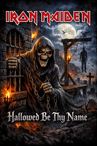 Iron maiden sew on - maiden,