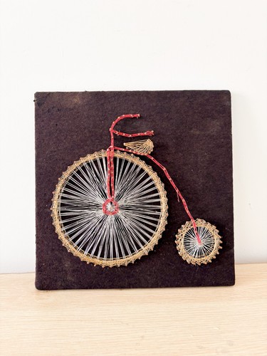 Penny farthing bicycle string - farthing,