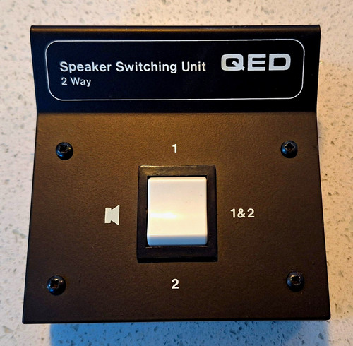 Qed way speaker switching - qed, 2-way