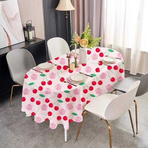 Oval spring tablecloth - tablecloth, 60x84
