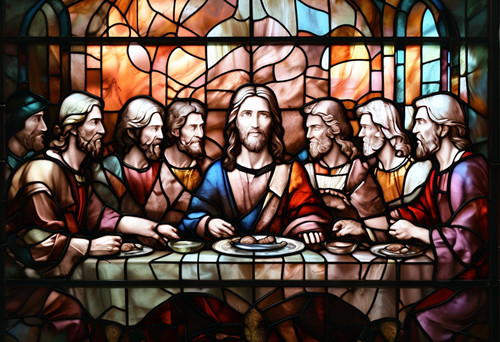 The last supper - supper, faux