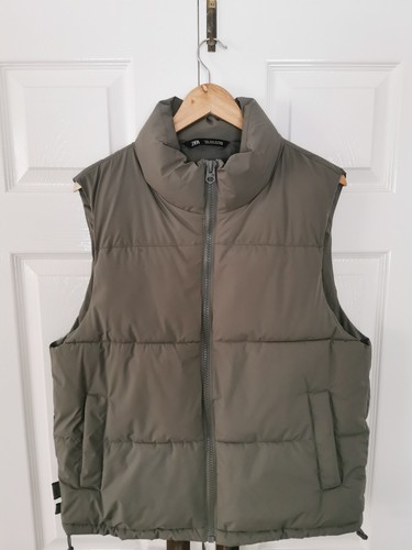 Zara gilet khaki - zara,