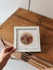 Handmade framed floral