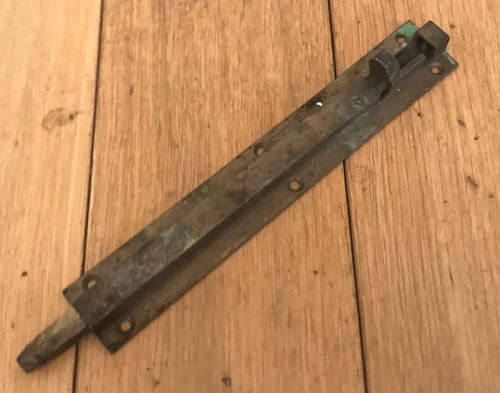 Antique brass door lock - antique,