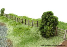 LASER CUT POST & RAIL FENCING