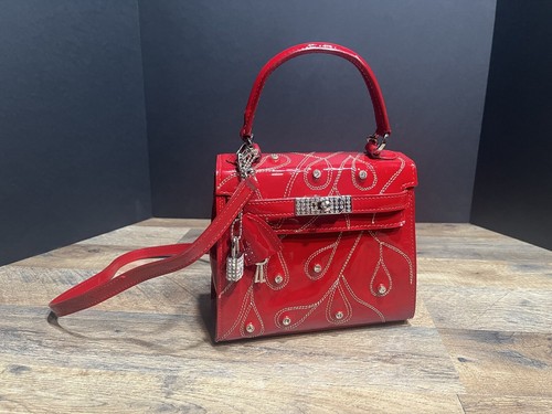 Ghibli luxury red leather with - ghibli,