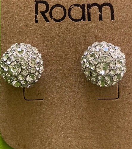 Silver tone diamanté - tone,