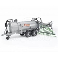 Bruder Toys 02020 Pro Series Fliegl Barrel Trailer & Spread Tubes Toy Model 1:16