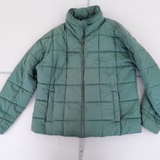 Fat FACE Jacket 16 Green Womens Coat Padded Hood