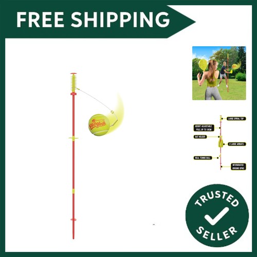 Classic swingball set red - swingball,