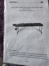 Portable Folding Massage Table