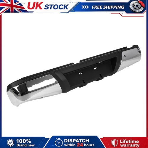 Chrome rear bumper replacement - rear,
