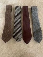 Collection of Wool Ties - various colours & patterns - CG R23