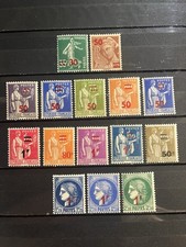 Old French Stamps 1941 Type