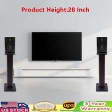 28" Wood Speaker Stands 1 Pair