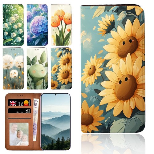 Smiling bloom art - bloom, leather