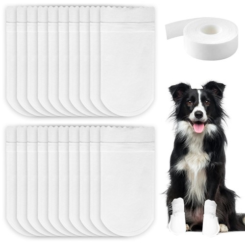 Dog socks 20pcs disposable - dog,