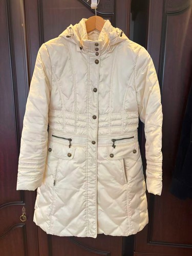 Woman stylish casual long down