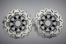Pair Wave Floating Front Brake