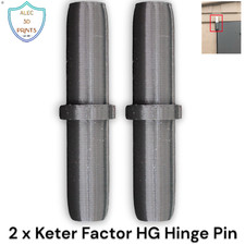 X2 Keter Factor Spare Replacement Part HG Hinge Shed Pin Repro Repair Fix Spares