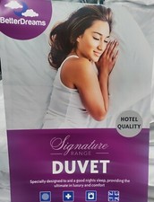 100% Pure Cotton Duvet Quilt Premium Hotel Quality ALL SIZES * BIG SUMMER SALE *