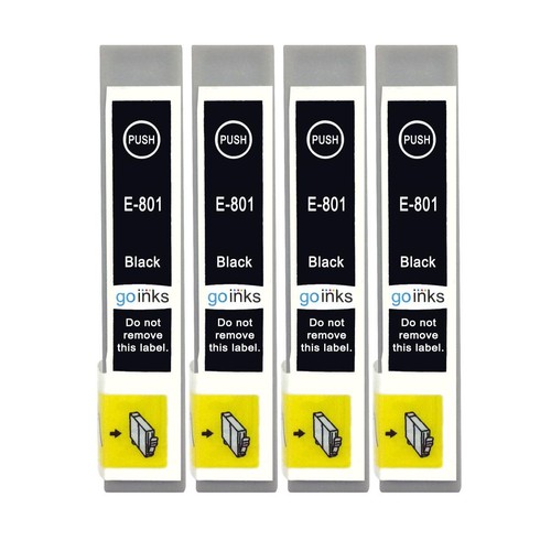 Black ink cartridges for - 4,