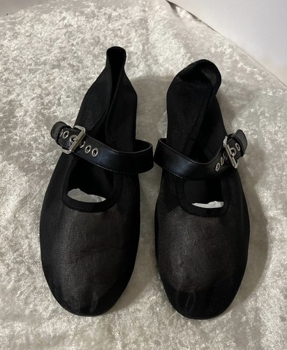 Ballet flats mesh - mesh,blk,, 9