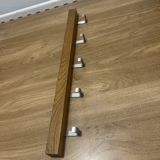IKEA TJUSIG Wall door rack - Oak 23 ½" Solid wood