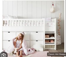 Classic Mid Sleeper White