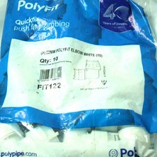 10 x POLYPIPE PolyFit 22mm