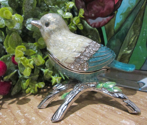 Beautiful enamelled metal song - enamelled,