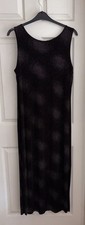 Amaranto Womens Size 12 Sparkly Black Dress