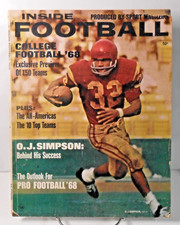 1968 Inside Football magazine