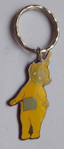Vintage old metal keyring key - metal,