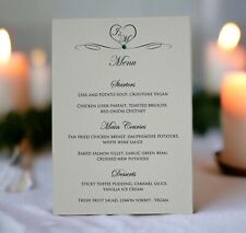 10 Wedding Menu Cards Wedding