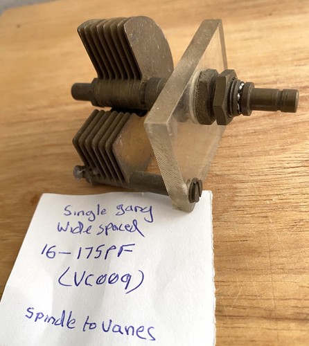 Variable tuning capacitor 16 - variable,