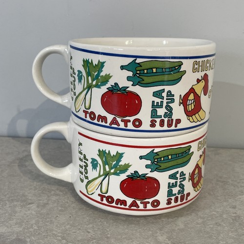 Vintage soup mug - vintage, ceramic