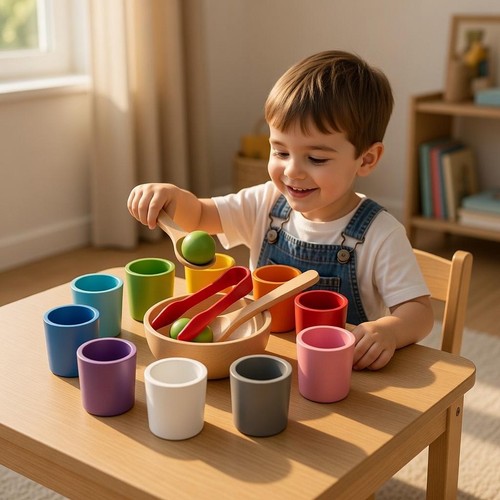 Montessori wooden color - montessori,