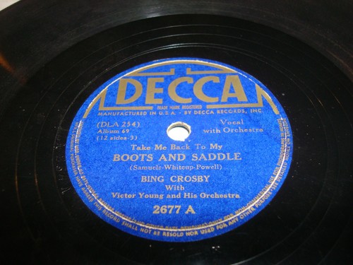Bing crosby decca - crosby,