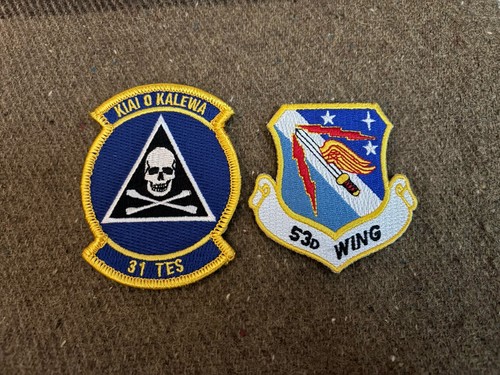 Usaf pilot flight suit patches - usaf,
