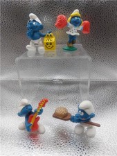 McDonald's Smurf Toys 1996/1997 (Set Of 4)