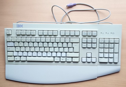 Vintage ibm 9910 2 pc - ibm, kb-9910
