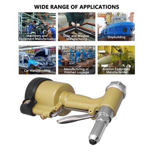 Pneumatic riveter short - pneumatic,