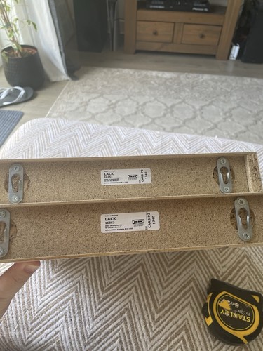 Ikea floating shelves - floating,