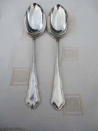 Vintage serving spoons - vintage,